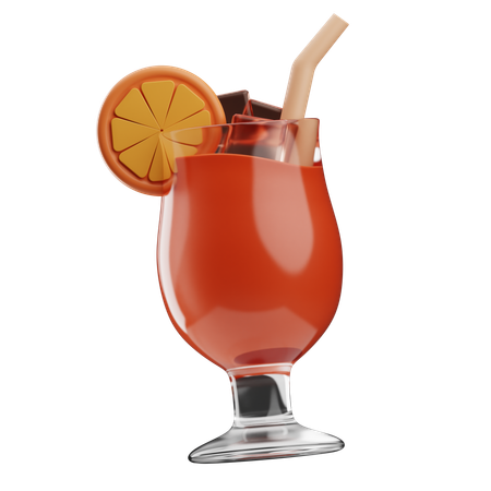 Cocktail  3D Icon