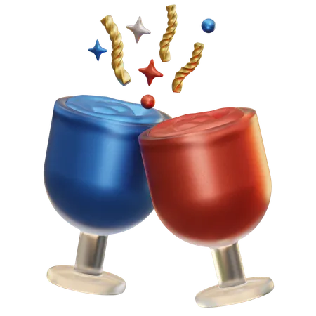 Cocktail  3D Icon