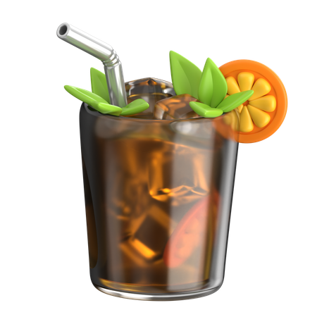 Mocktails  3D Icon