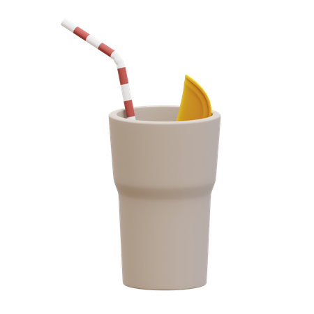 Cocktail 3D Illustration