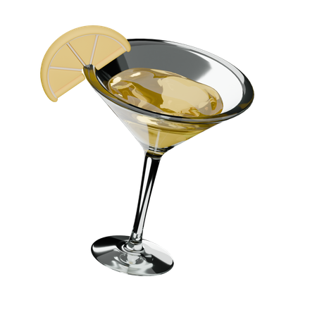 Cocktail  3D Icon