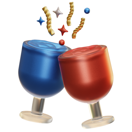 Cocktail  3D Icon