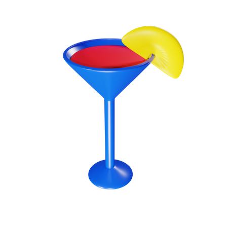 Cocktail  3D Icon