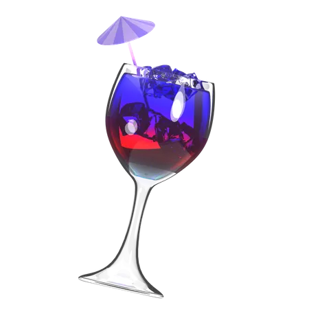 Cocktail  3D Icon