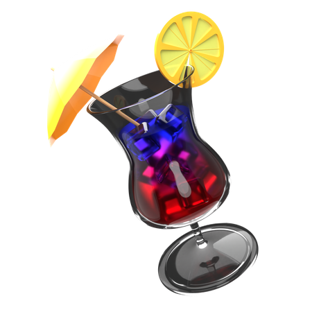 Cocktail  3D Icon