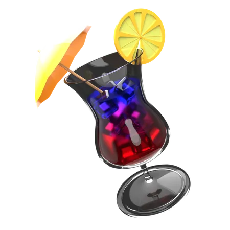 Cocktail  3D Icon