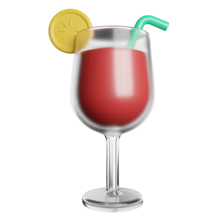 Cocktail  3D Icon