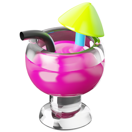 Cocktail  3D Icon