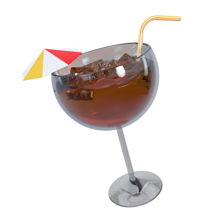 Cocktail  3D Icon