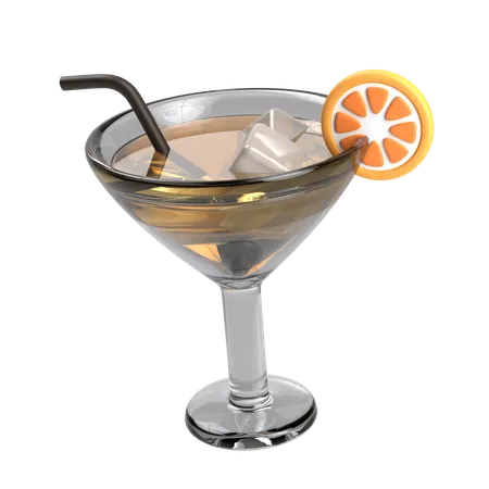 Cocktail  3D Icon