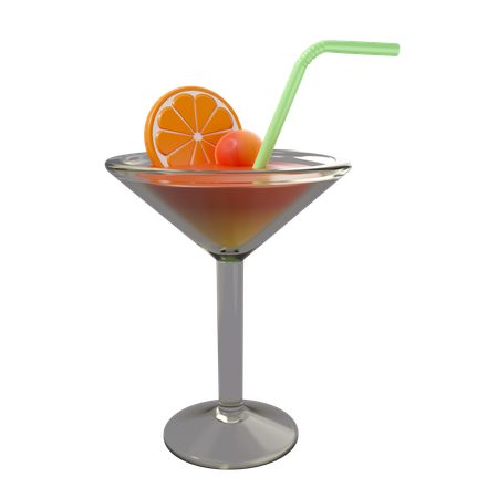 Cocktail  3D Icon