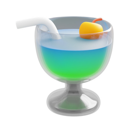 Cocktail  3D Icon