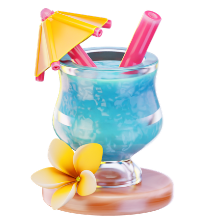 Cocktail  3D Icon