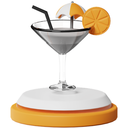 Cocktail  3D Icon