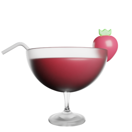 Cocktail  3D Icon