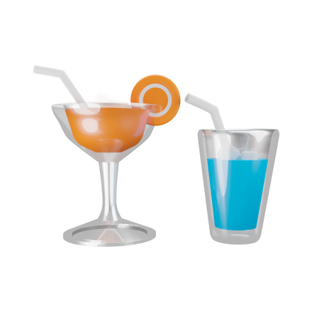 Cocktail  3D Icon