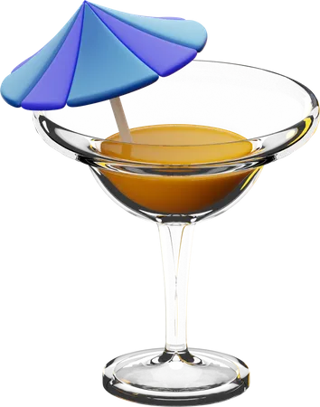 Cocktail  3D Icon