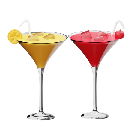 Cocktail  3D Icon