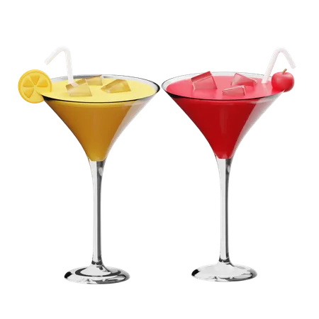 Cocktail  3D Icon