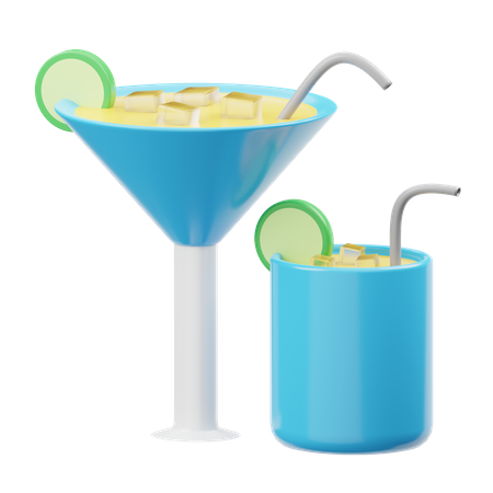 Cocktail  3D Icon