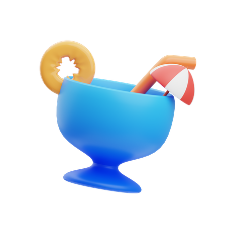 Cocktail  3D Icon