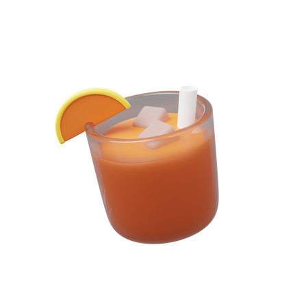 Cocktail  3D Icon