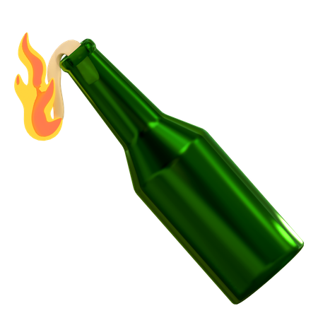 Cocktail Bomb  3D Icon