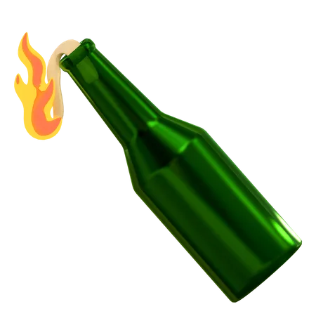 Bombe à cocktail  3D Icon