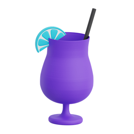 Cocktail d'agrumes  3D Icon