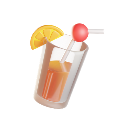 Cocktails sans alcool  3D Icon