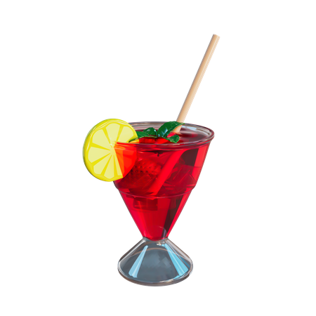 Cocktails sans alcool  3D Icon