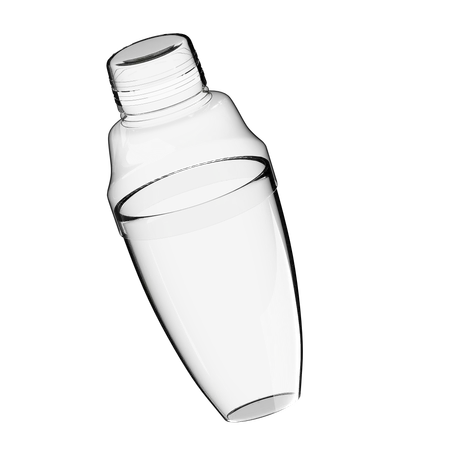 Transparent Cocktail Shaker 3 D Illustration 3D Icon