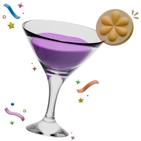 Cocktails  3D Icon