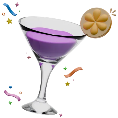 Cocktails  3D Icon