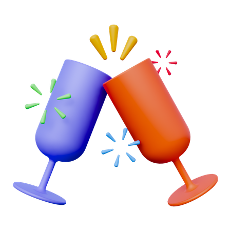 Cocktails  3D Icon