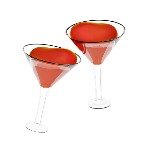 Cocktails  3D Icon