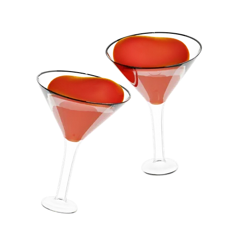 Cocktails  3D Icon