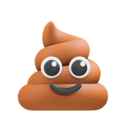 Emoji de cocô  3D Icon