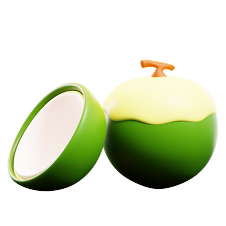 Cococnut  3D Icon