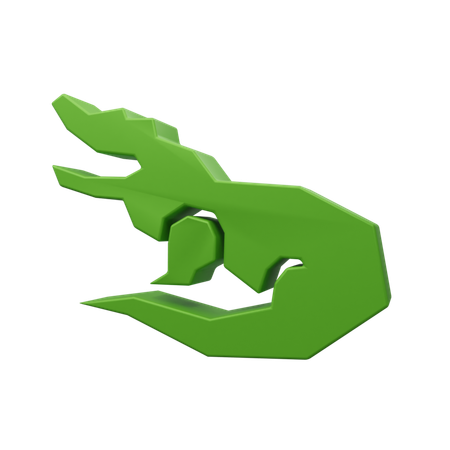 Cocodrilo  3D Icon