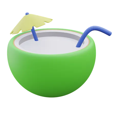 Coconut  3D Icon