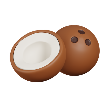 Coconut  3D Icon