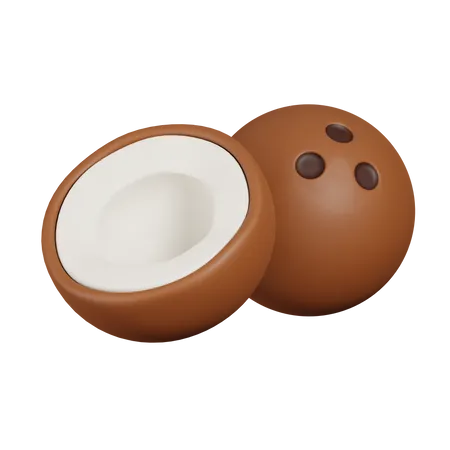 Coconut  3D Icon