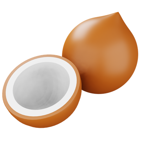 Coconut  3D Icon