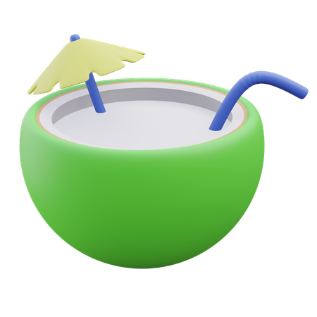 Coconut  3D Icon