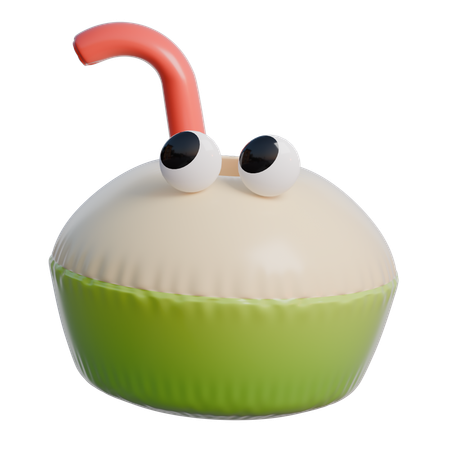 Coconut  3D Icon