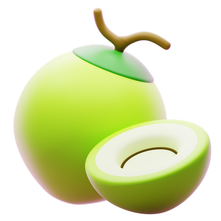 COCONUT  3D Icon