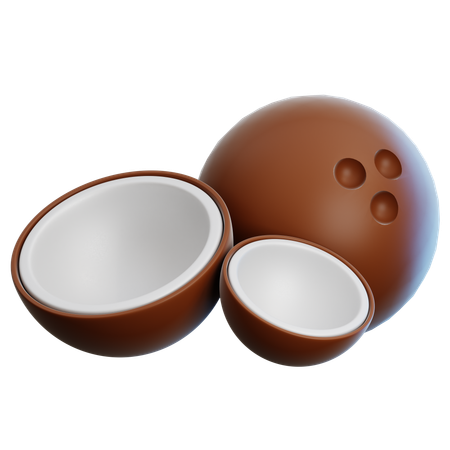 Coconut  3D Icon