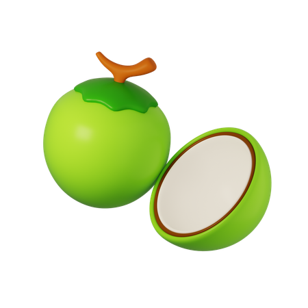 Coconut  3D Icon
