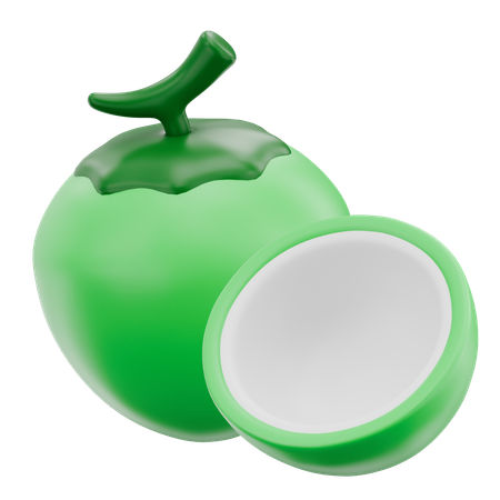 Coconut  3D Icon